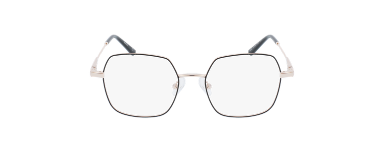 LUNETTES DE VUE femme MAGIC LEA noir/doré - Vue de face