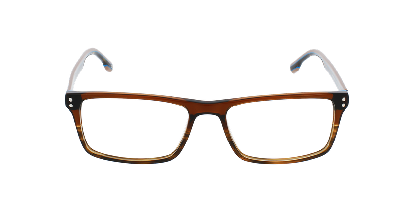 Lunettes de vue homme MAGIC206 marron - Vue de face