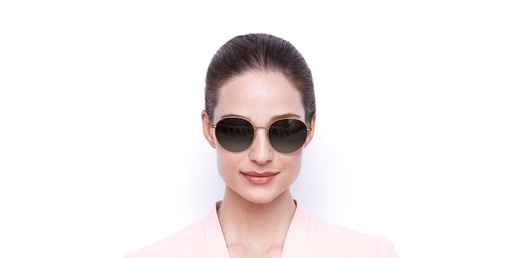 LUNETTES DE SOLEIL femme LO101S doré