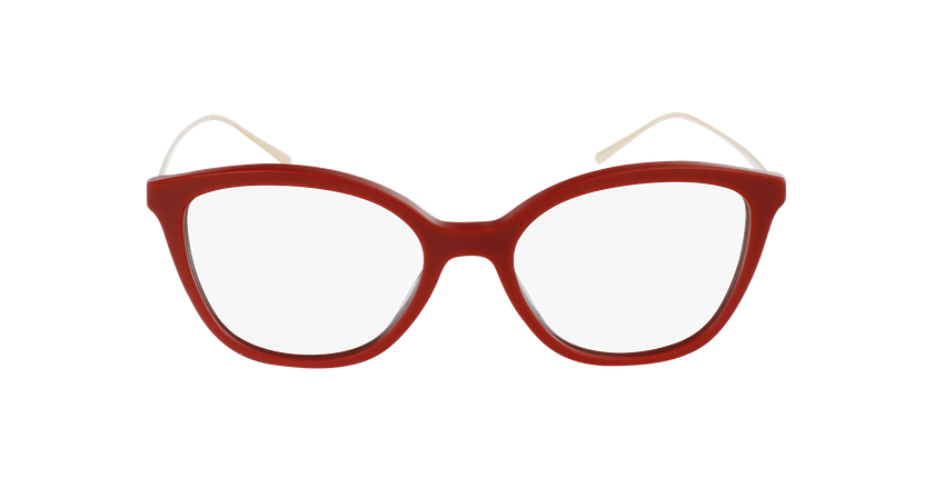 Lunettes de vue femme 0PR 11VV rouge - Vue de face