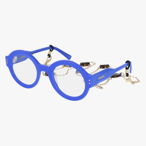 Lunettes de vue femme CARACTÈRES PERSPICACE bleu