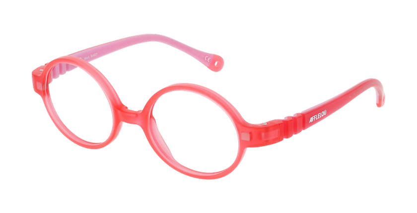 Lunettes de vue enfant BABY rouge - Vue de face