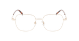 Lunettes de vue femme MARLENE écaille - Vue de face