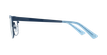 LUNETTES DE VUE femme RZERO9 bleu - Vue de côté
