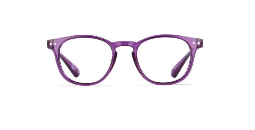 LUNETTES DE VUE homme BLUE BLOCK HOMME violet - Vue de face