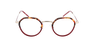 Lunettes de vue homme MAGIC226 écaille/rouge