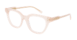Lunettes de vue femme CARACTÈRES ARTISTE marron - Vue de face