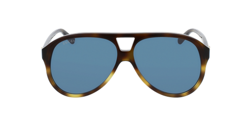 LUNETTES DE SOLEIL homme GG1286S écaille Vue de face