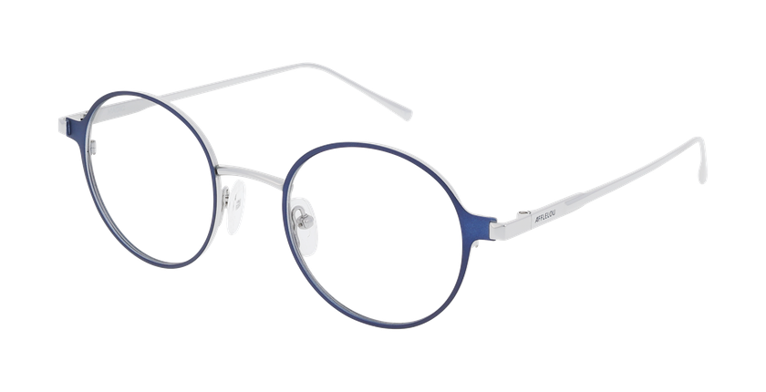 Lunettes de vue homme MAGIC315 bleu/argenté - Vue de face