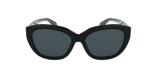 LUNETTES DE SOLEIL femme 0PR 16XS noir Vue de face