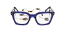 LUNETTES DE VUE femme MYSTERIEUSE bleu