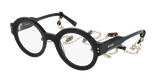 Lunettes de vue femme CARACTÈRES PERSPICACE noir - Vue de face