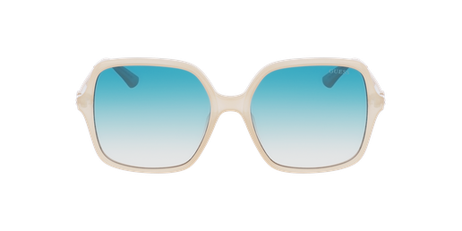LUNETTES DE SOLEIL femme GU7845 beige/bleu cristal