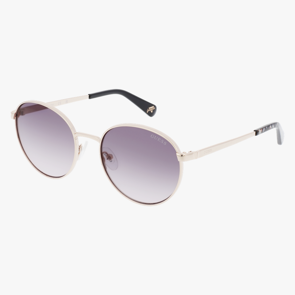 Lunettes de soleil GU5214 dorée/rose - Vue de face
