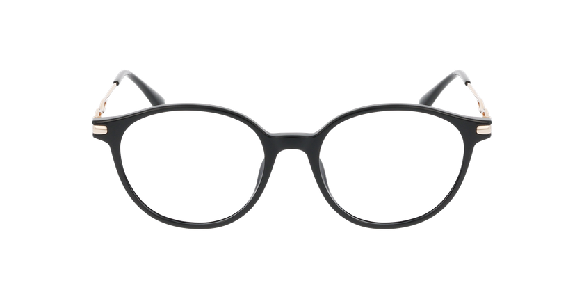 Lunettes de vue femme LAURE noir - Vue de face