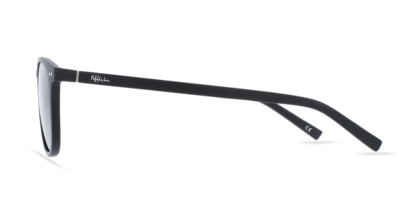 Lunettes de vue FORTY solaire Noire +1.50 noir - Vue de côté