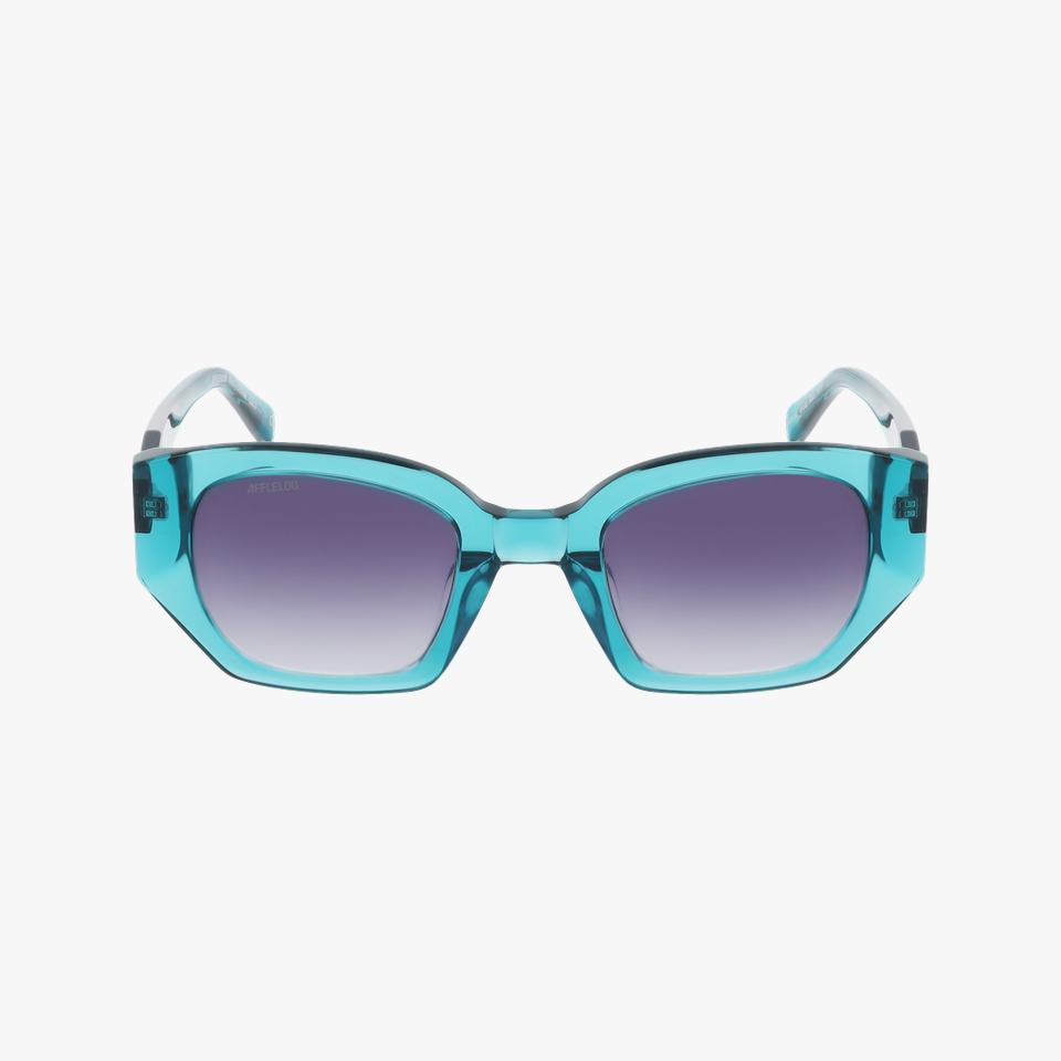 Lunettes de soleil femme VERONE vert - Vue de face