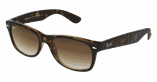 LUNETTES DE SOLEIL NEW WAYFARER noir/noir - vue de 3/4