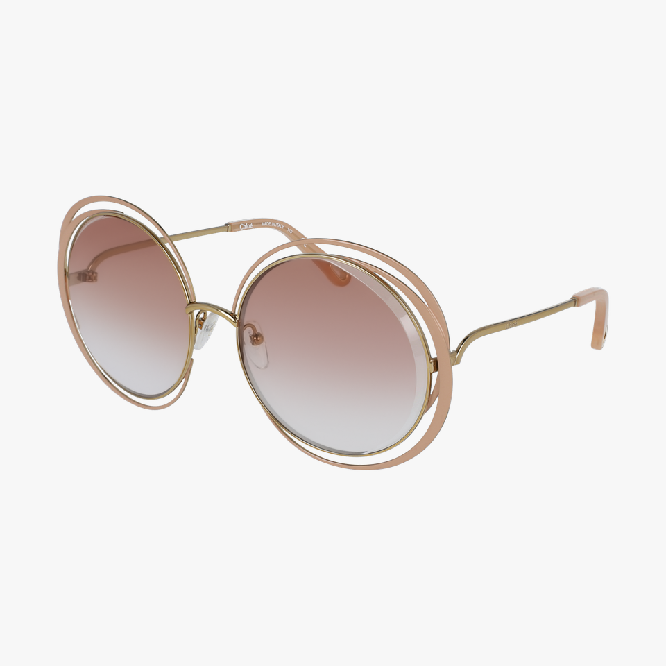 Lunettes de soleil femme CE155S dorée - Vue de 3/4