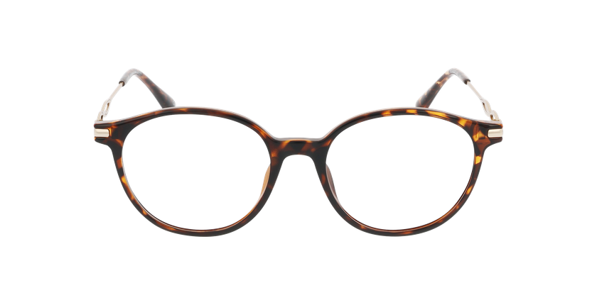 Lunettes de vue femme LAURE écaille - Vue de face
