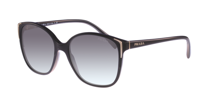 LUNETTES DE SOLEIL femme CONCEPTUAL noir - vue de 3/4