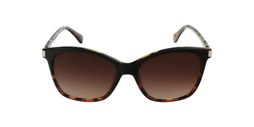 LUNETTES DE SOLEIL femme LO625S marron/violet Vue de face