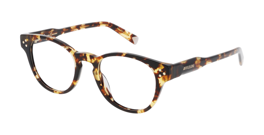 Lunettes de vue femme CARACTÈRES PIPLETTE écaille - Vue de face