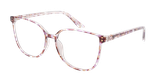 Lunettes de vue femme MAGIC 323 violet - Vue de face