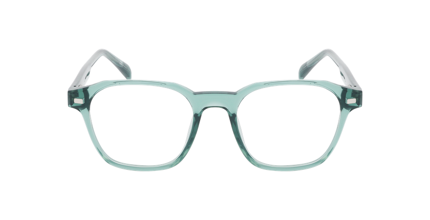 Lunettes de vue homme FANTIN vert - Vue de face