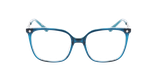 Lunettes de vue femme MAGIC256 vert/turquoise - Vue de face