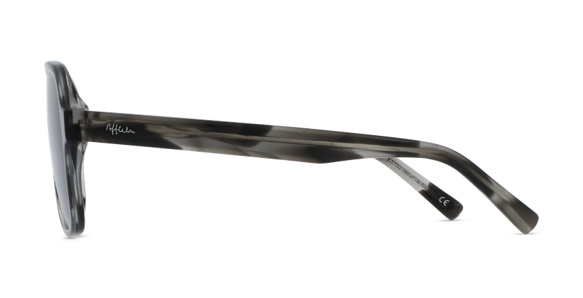 LUNETTES DE SOLEIL homme DIMITRI dégradé noir écaille - Vue de face