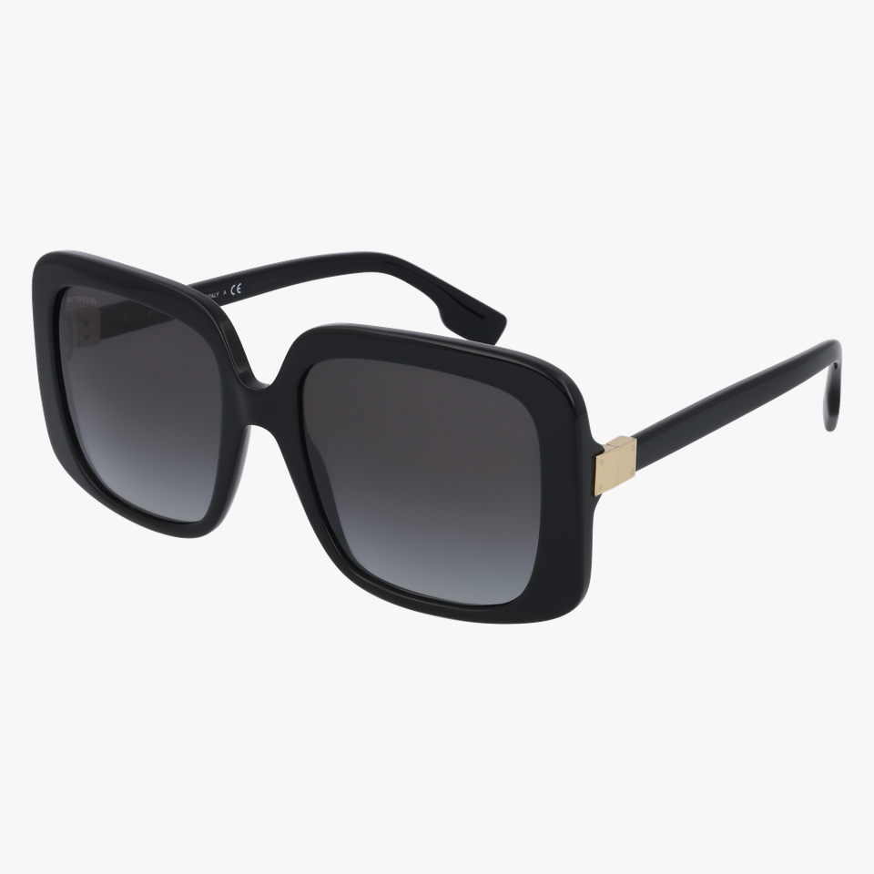 Lunettes de soleil femme PENELOPE noir - Vue de face