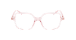 Lunettes de vue femme JOHANA rose - Vue de face