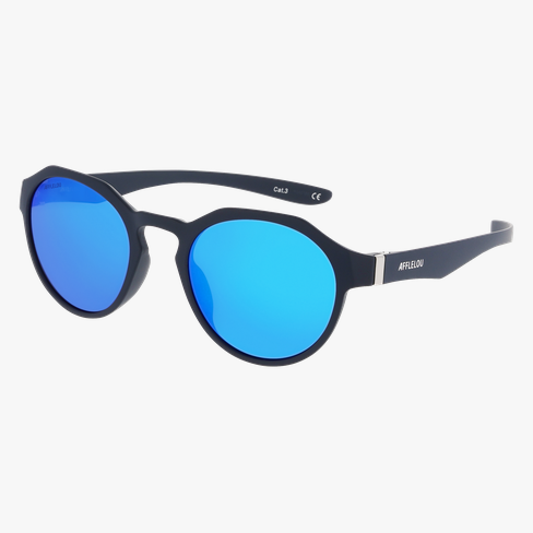 Lunettes de soleil femme BILLIE POLARIZED bleu/bleu foncé mat