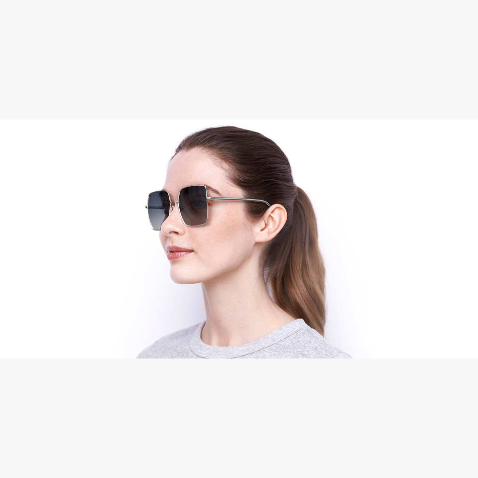 Lunettes de soleil femme 1396/S rose - Vue de face