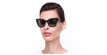 LUNETTES DE SOLEIL femme LO650S écaille - vue de 3/4