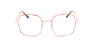 Lunettes de vue femme NIKITA rose/dorée