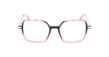 Lunettes de vue femme MAGIC251 rose - Vue de face