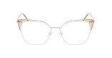 LUNETTES DE VUE femme MAGIC 201 beige/marron - Vue de face