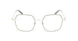 Lunettes de vue femme LEA vert - Vue de face