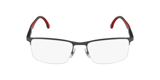 LUNETTES DE VUE homme 8843 noir/rougeVue de face