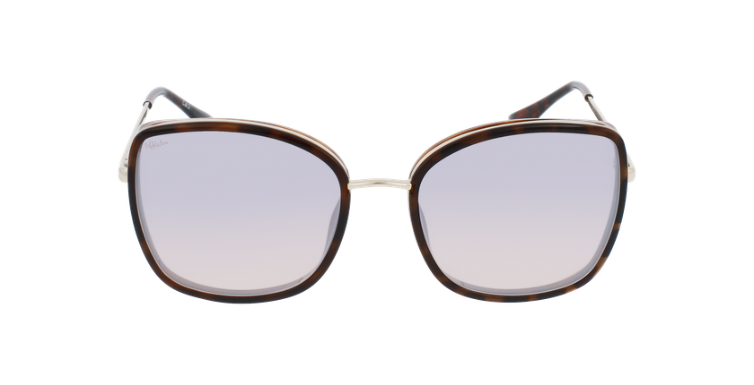 LUNETTES DE SOLEIL femme ORIA écaille/doré - Vue de face