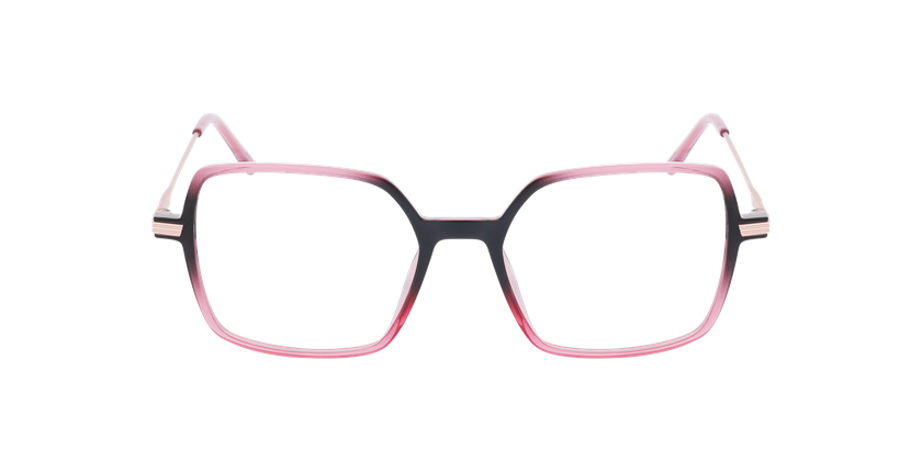 Lunettes de vue femme MAGIC251 rose - Vue de face