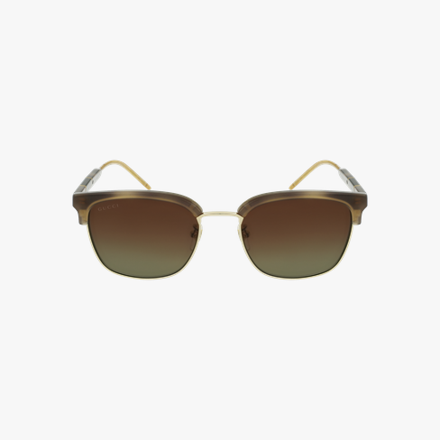 Lunettes de soleil homme GG0846SK écaille Vue de face