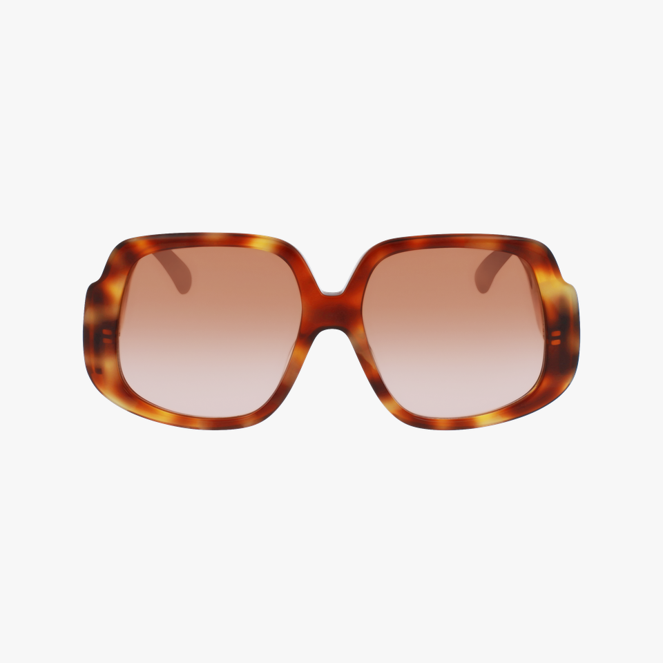 Lunettes de soleil femme LO709S écaille - Vue de face