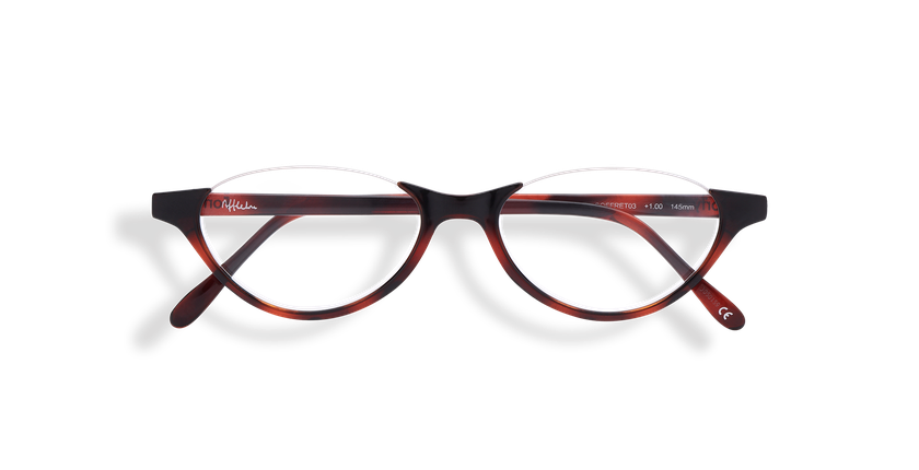 LUNETTES DE VUE FORTY COFFRET 03 rose - Vue de face