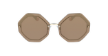 LUNETTES DE SOLEIL femme VS0024 doré - Vue de face