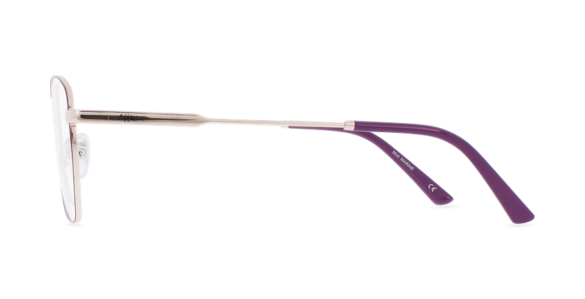 LUNETTES DE VUE femme MAGIC MARINE violet/doré - Vue de face