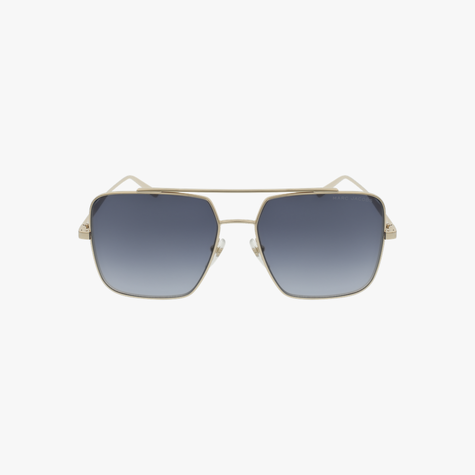 Lunettes de soleil femme MARC 486/S dorée - Vue de face