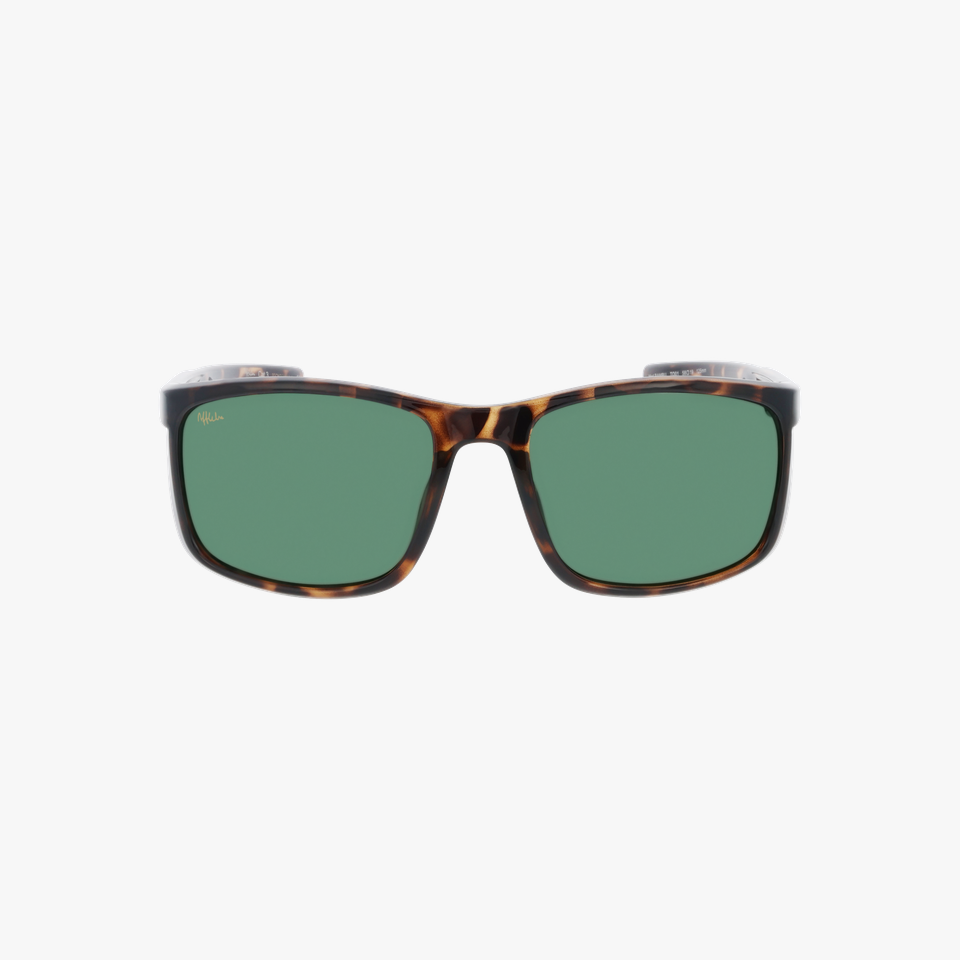 Lunettes de soleil homme BAMBU écaille - Vue de face